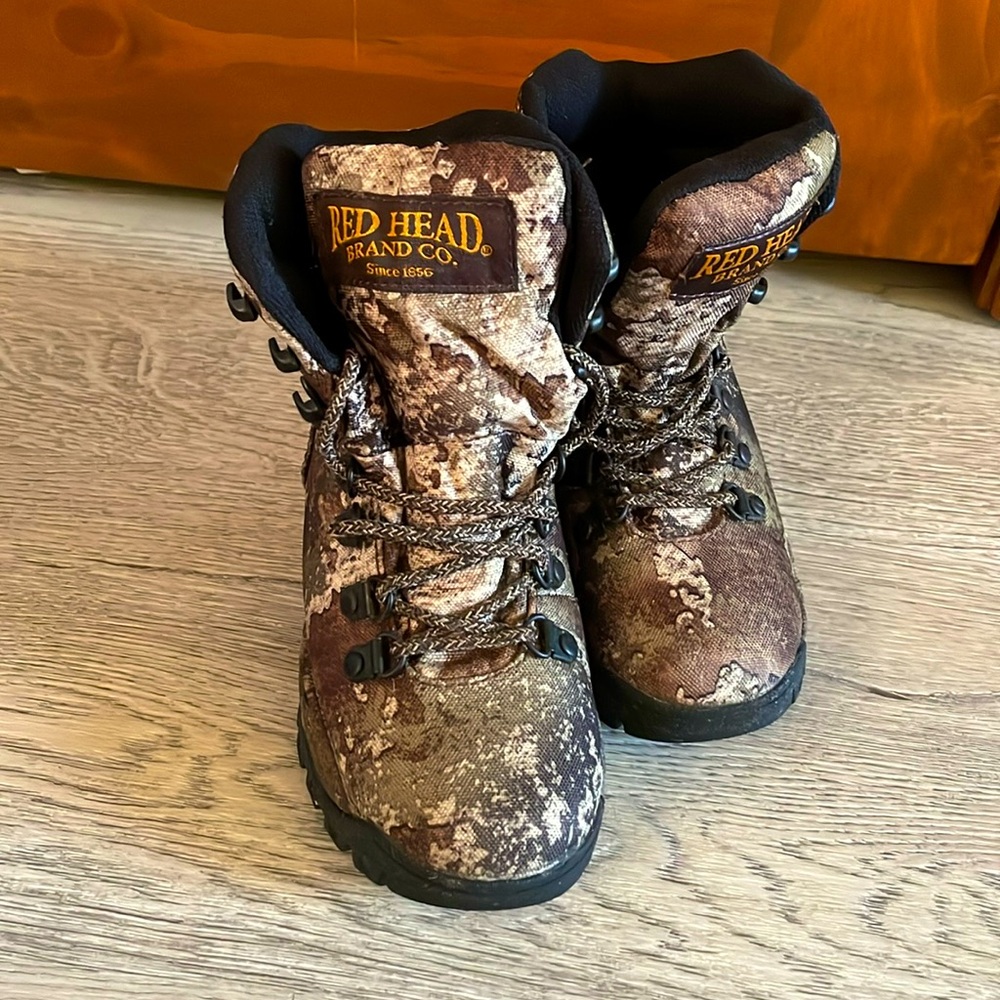 Red Head Hunting  Boots, Size 12 Toddler